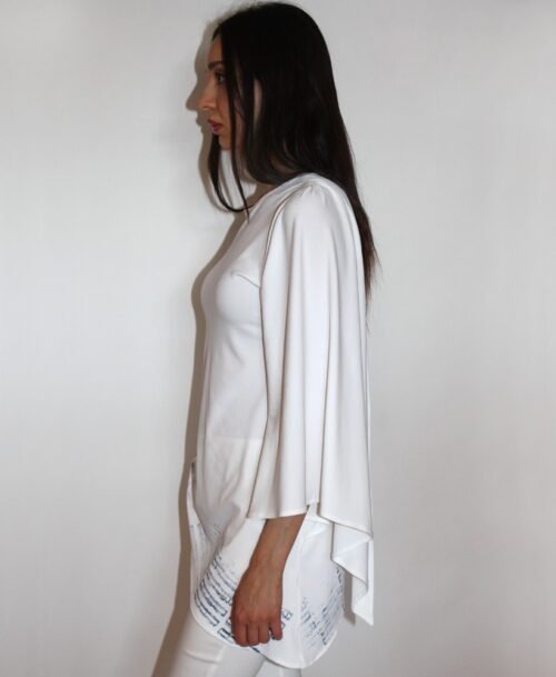 One shoulder blouse ST-8324