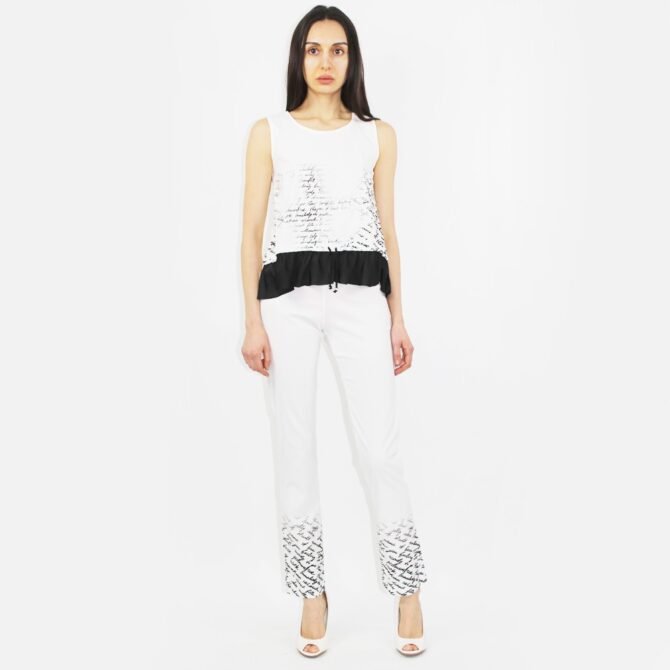 Printed Bottom Pants SP-7876