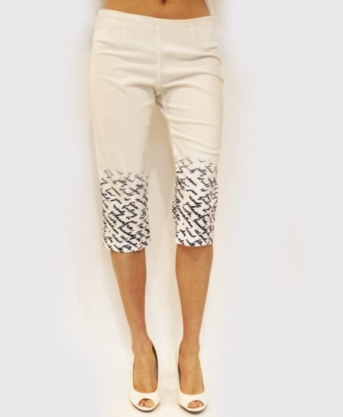 Printed Bottom Capris SP-7866