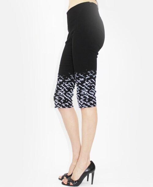 Printed Bottom Capris SP-7866