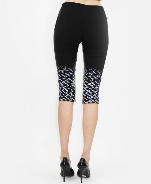 Printed Bottom Capris SP-7866