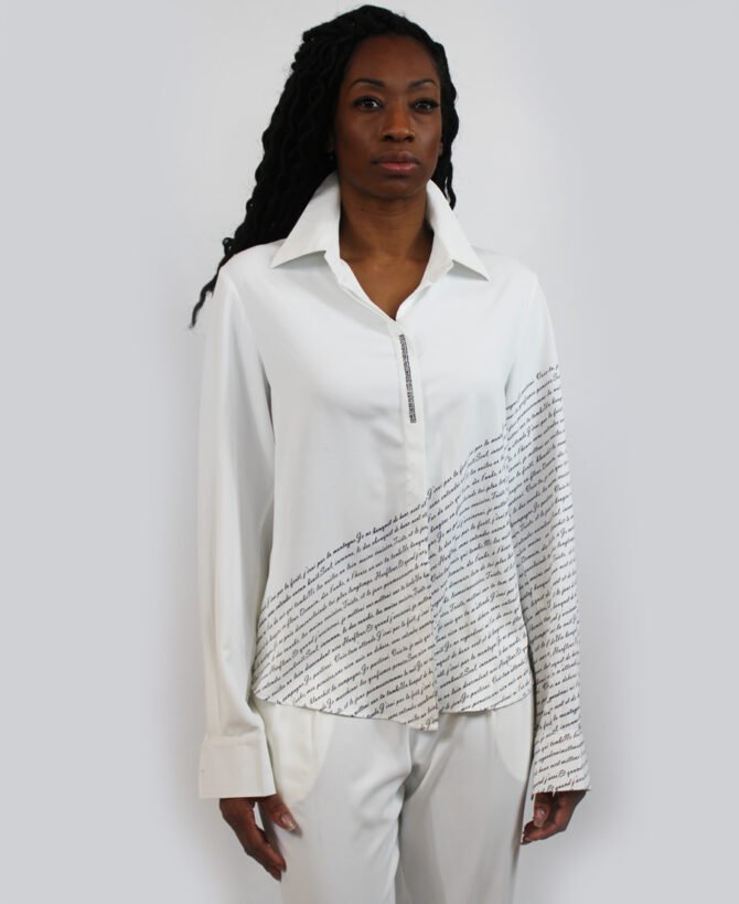 Print Blouse ST-024B