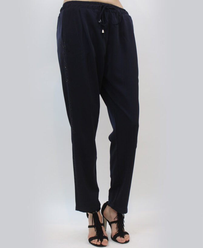 Rhinestone Embellished Comfy Pants  SP-9793