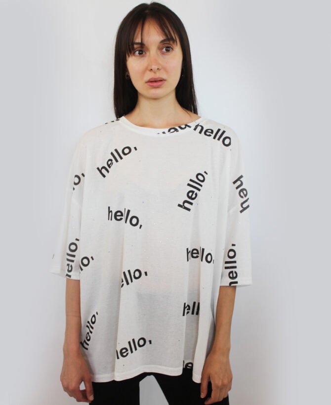 Hello T-shirt T-8026