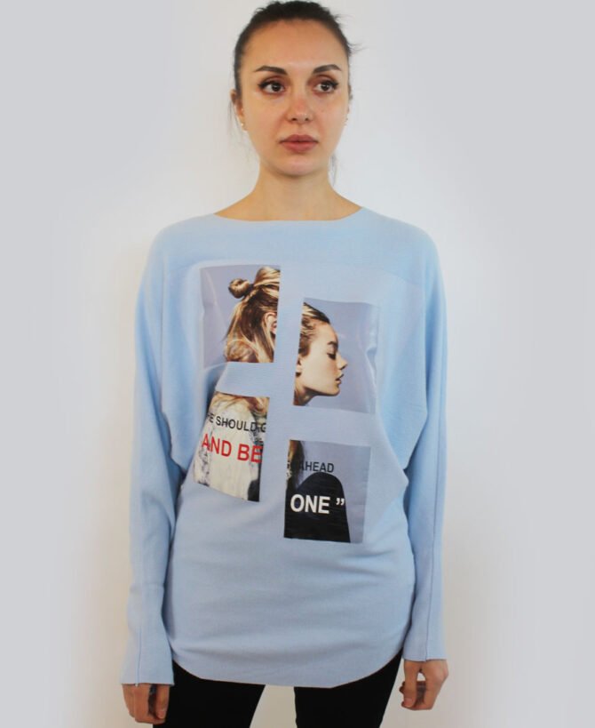 4 Square Picture Sweater SW-45