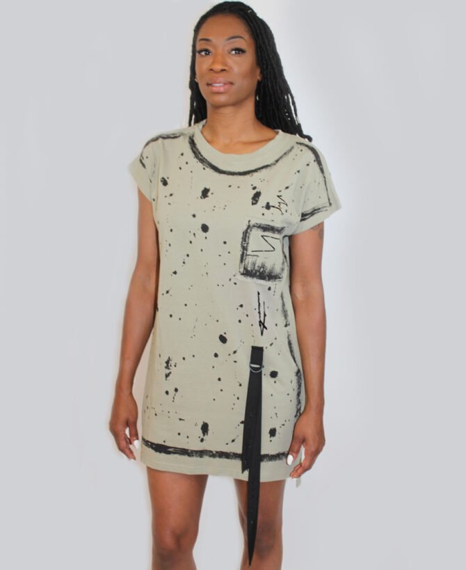 Splatter Paint dress SL-159