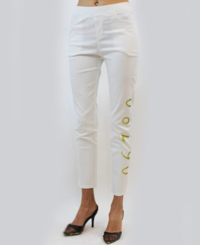 Cotton pants one side diamonds  SP-26624