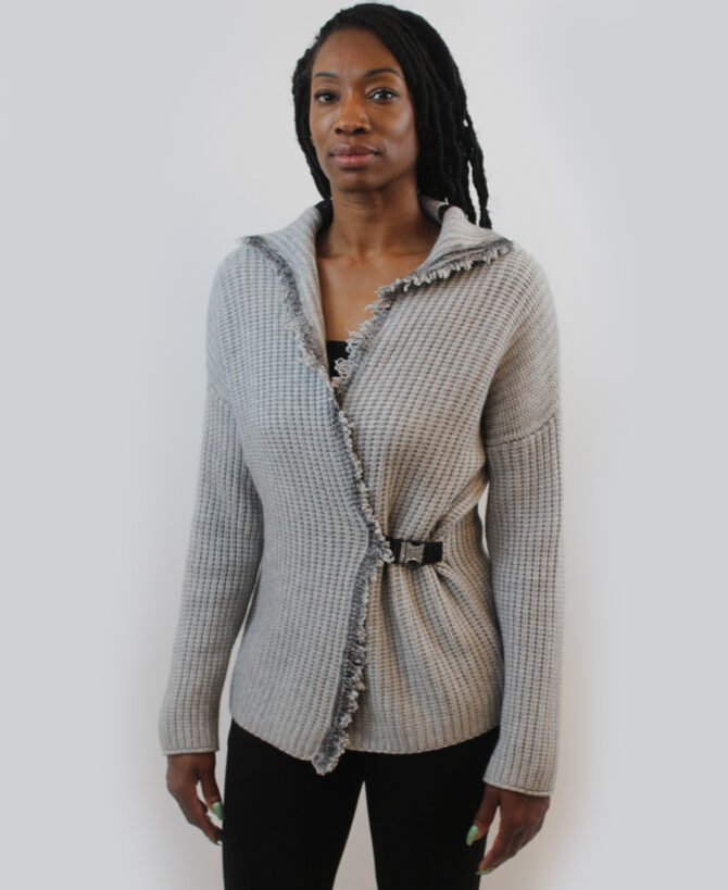 Diamonds buckle sweater SL-329